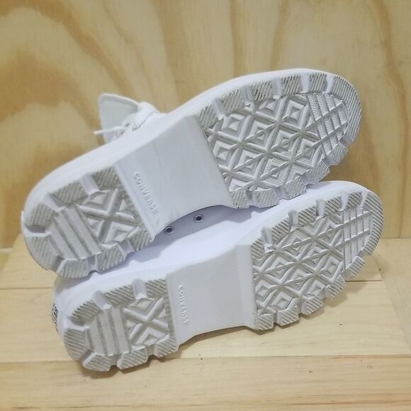 Converse Chuck Taylor All Star Lugged High White Women's size 10, Men's size 8 - Picture 5 of 7